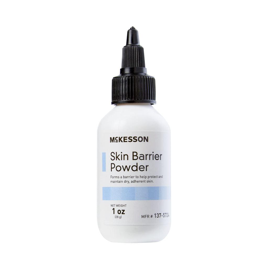 McKesson Skin Barrier Powder, Protect and Maintain Dry Adherent Skin, 1 oz, 1 Count, 50 Packs, 50 Total