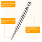 Stainless Steel Acupressure Bar Massage Pen Manual Acupressure Pen-Deep Tissue Massage Tool Relaxing Acupuncture Tools Massage T