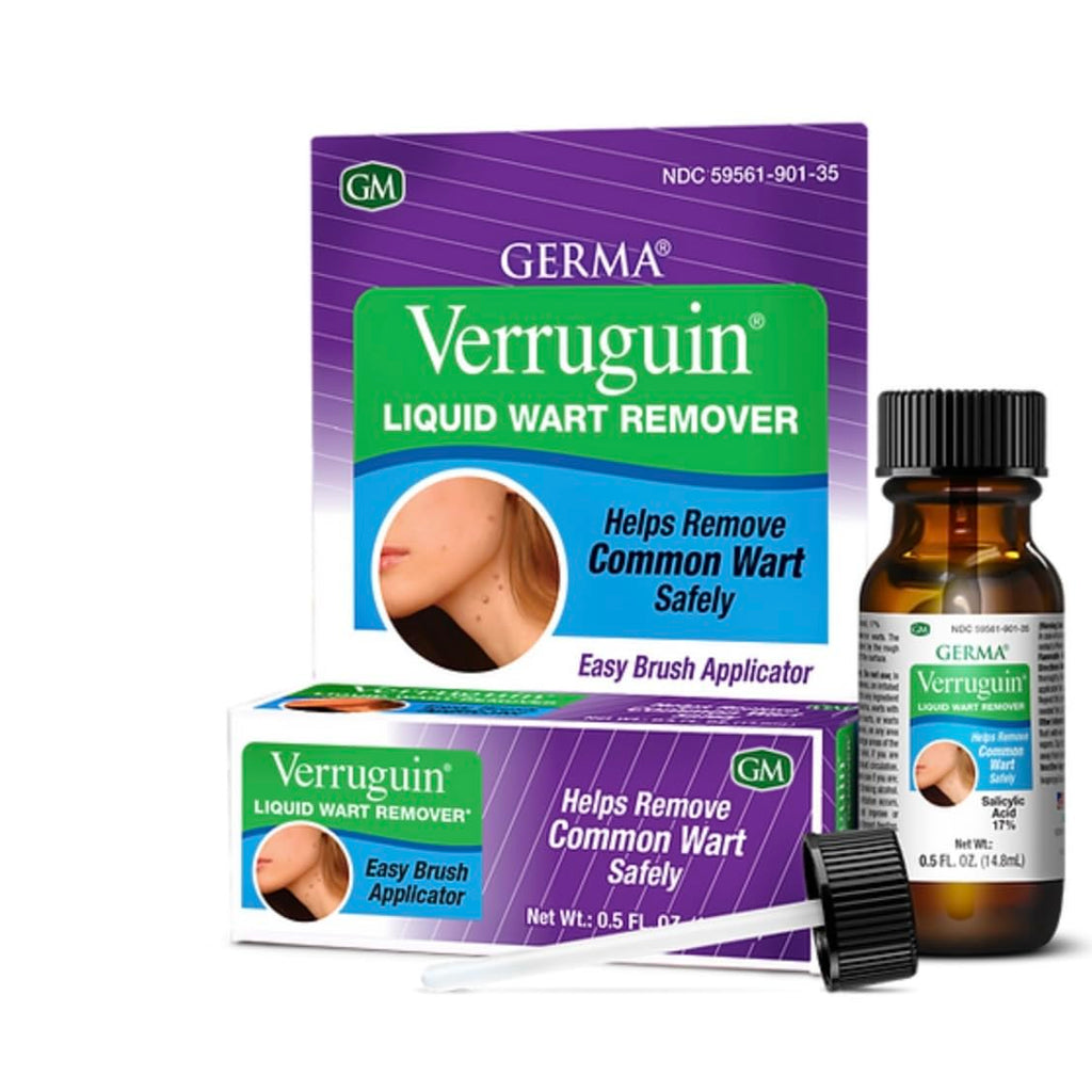 Verruguin Liquid Wart Remover Salicylic Acid 17% Removedor De Verrugas (14.8 mL)