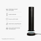 Aroma360 - Wireless Pro Essential Oil Diffuser - 600 sq ft Coverage - Cordless & Portable with Remote - Aromatherapy Scent Diffu