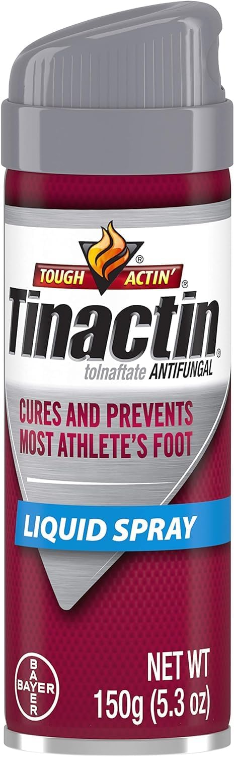 Tnactin Athletes Foot Anti-fungal Liquid Spray 5.3 oz (Pack of 3)