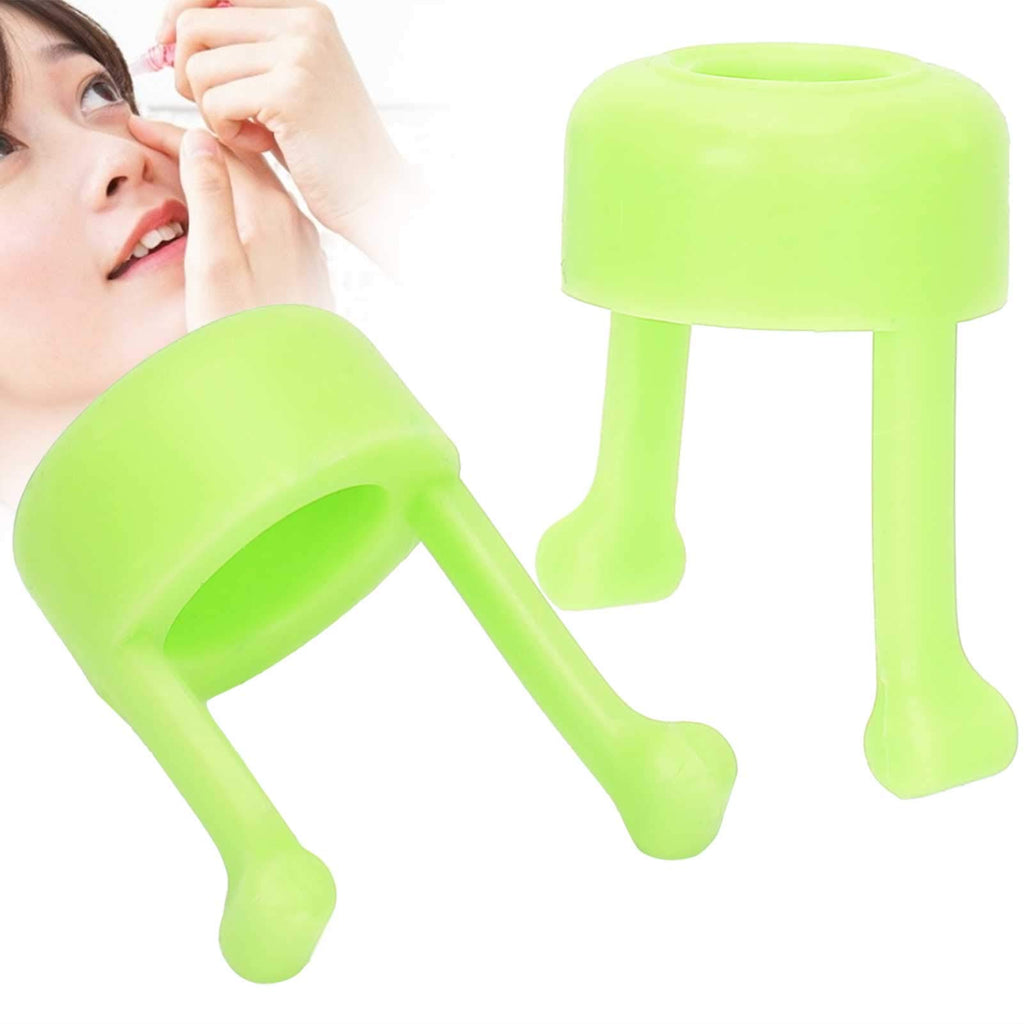 ZJchao 2pcs Portable Eye Drop Bottle Auxiliary Stand, Eye Drop Bottle Holder Bracket, Eyedrop Aid Help Applicator, Prevent Hand