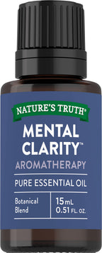 Natures Truth Essential Oil, Mental Clarity, 0.51 Fluid Ounce, Clear