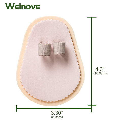 Welnove - Hammer Toes Straightener Toe Splint Corrector for Claw, Curled, Crooked Toe, Cushion Brace Joint Realign Metatarsal Su