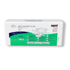 Seni Super Plus Adult Incontinence Brief XL Heavy Absorbency Breathable/Overnight, S-XL25-BP1, Severe, 50 Ct