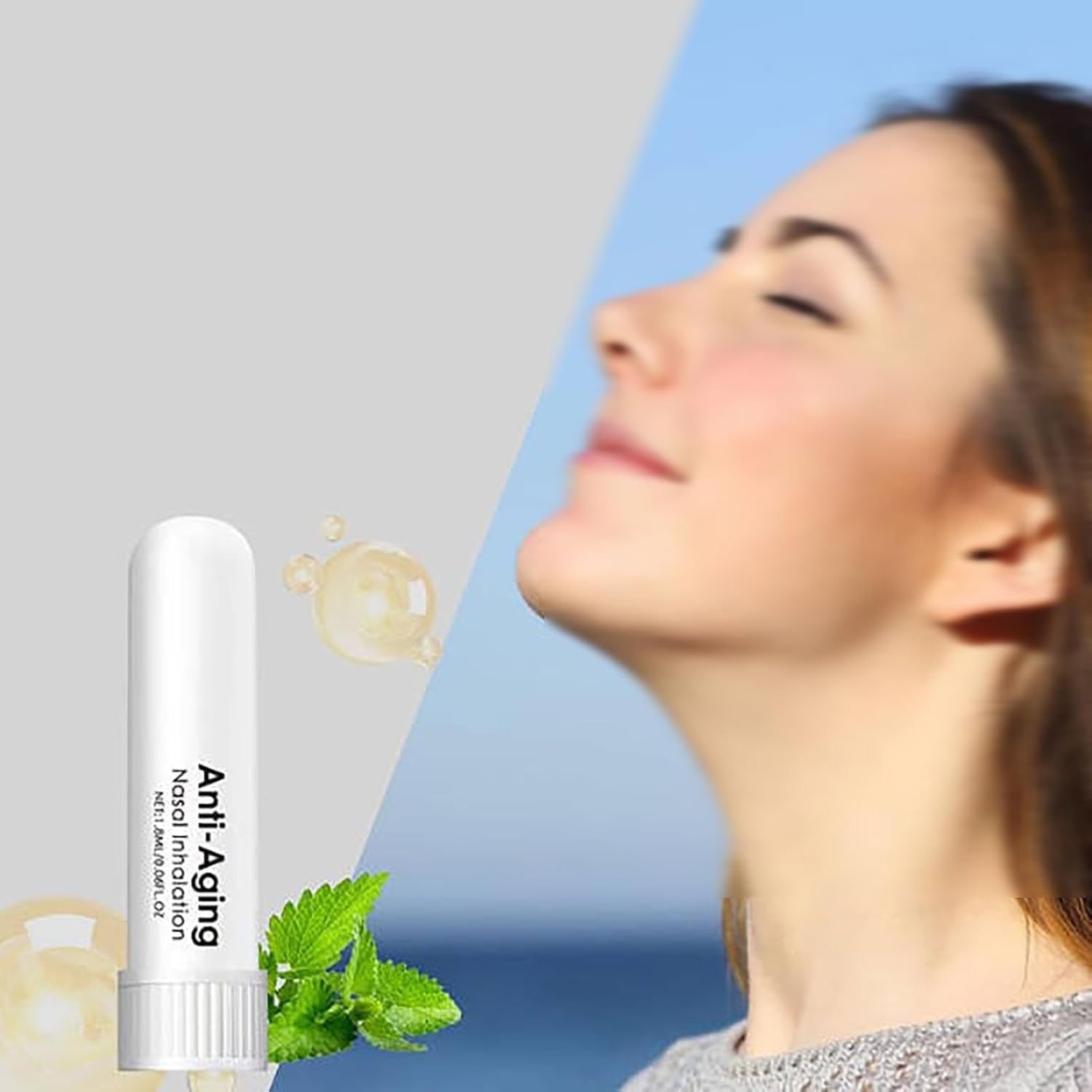 Aohoyaca Inhaler, Memory Boost, Inhaler for Memory, Clean Your Nose and Enjoy Fresh Air,Natural Ingredientsrefreshing Nasal Inha