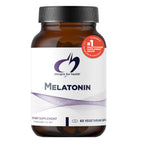 Designs for Health Melatonin 3mg - for Adults - Vegetarian + Non-GMO (60 Capsules)