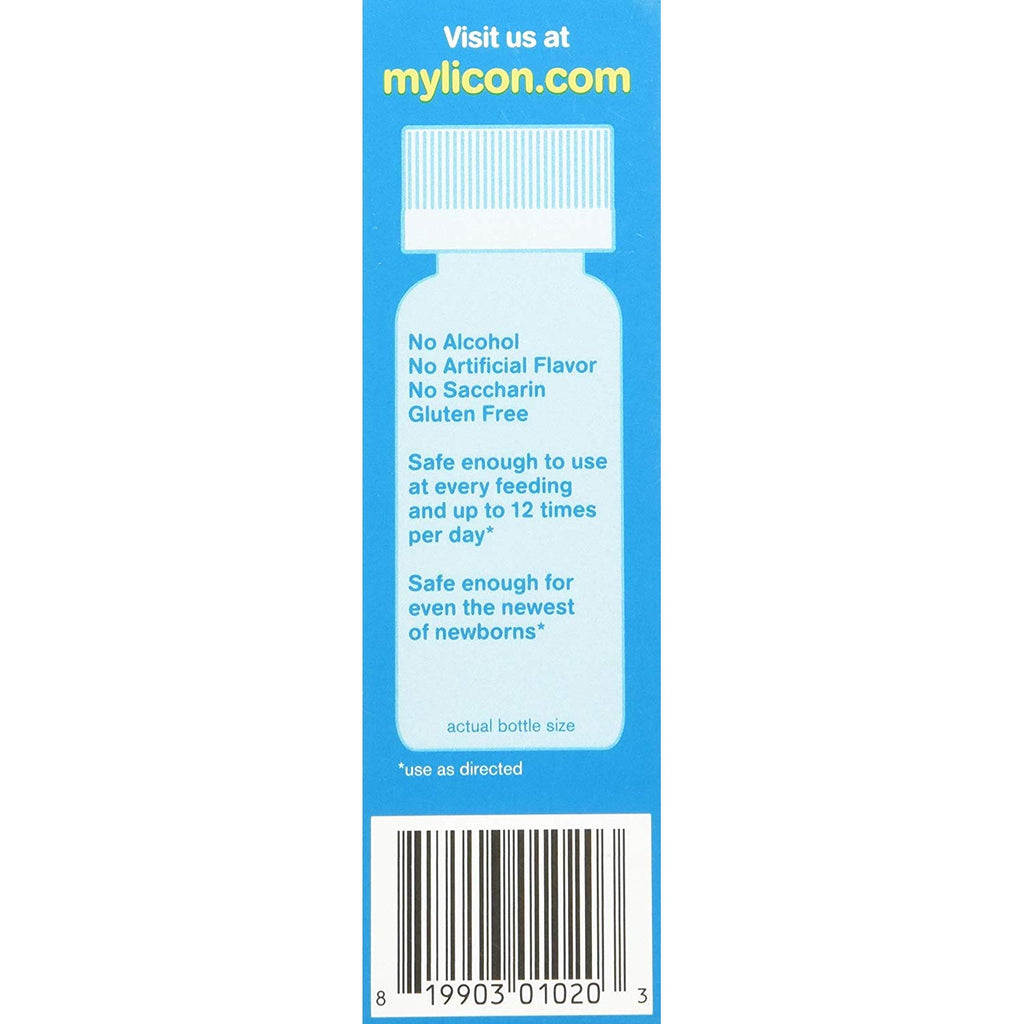 Mylicon Gas Relief Drops for Infants and Babies, Original Formula, 1 Fluid Ounce