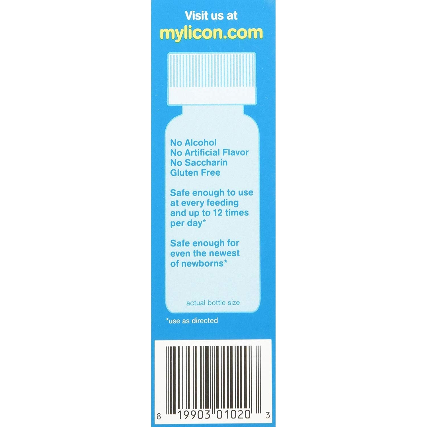 Mylicon Gas Relief Drops for Infants and Babies, Original Formula, 1 Fluid Ounce