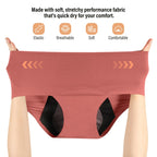 Carer Incontinence Underwear for Women Washable Womens Incontinence Panties 150ml High Absorbent Leak Proof Underwear for Women