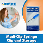 Medicool Medi-Clip Syringe Clip and Storage Snip Off and Dispose of Used Needles Holds 1500 Needles | MEDICLIP-25