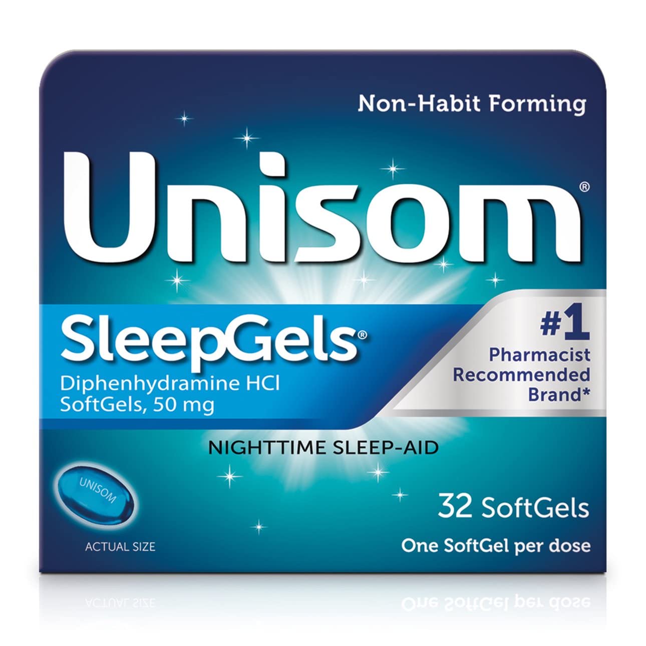 Unisom SleepGels Nighttime Sleep Aid - 32 Softgels
