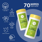 CPAP Mask Wipes - Citrus Scent (1 Canister, 70 Count)