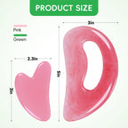 FDKJEJC Body Gua Sha Tool Cellulite Guasha Tool for Body Body Massage Tools (Natural Resin) Lymphatic Drainage Tool Guasha Tool