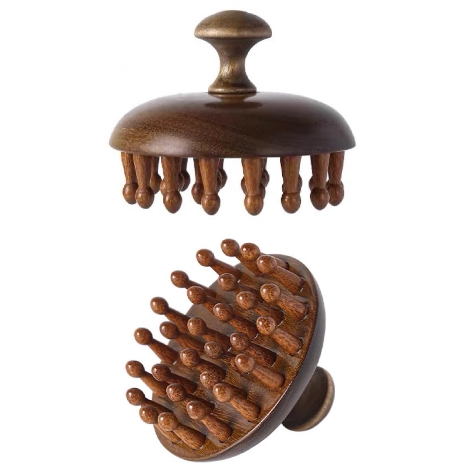 sanlusan Wooden Scalp Massager|Bamboo Brush for Hair Growth|Wooden Hair Brush|Body Massage Tool