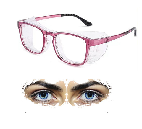 cosycare Hydrating Dry Eyes Glasses with Soft Silicone Moisture Chambers and Moisture Circulation Pad for Dry Eyes Symptoms (Dar