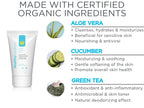 Healthy Hoohoo Gentle Feminine Wash for Women, pH Balanced Vulva Cleanser for Sensitive Skin, Plant Based Natural Hygiene, Unsce