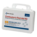 First Aid Only 25-Person Contractor First Aid Kit, White, 128 Pieces