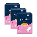 Carefree Ultra Thin Pads for Women, Overnight Pads With Wings, 120ct (3 Packs of 40ct) | Carefree Pads, Feminine Care, Period Pa