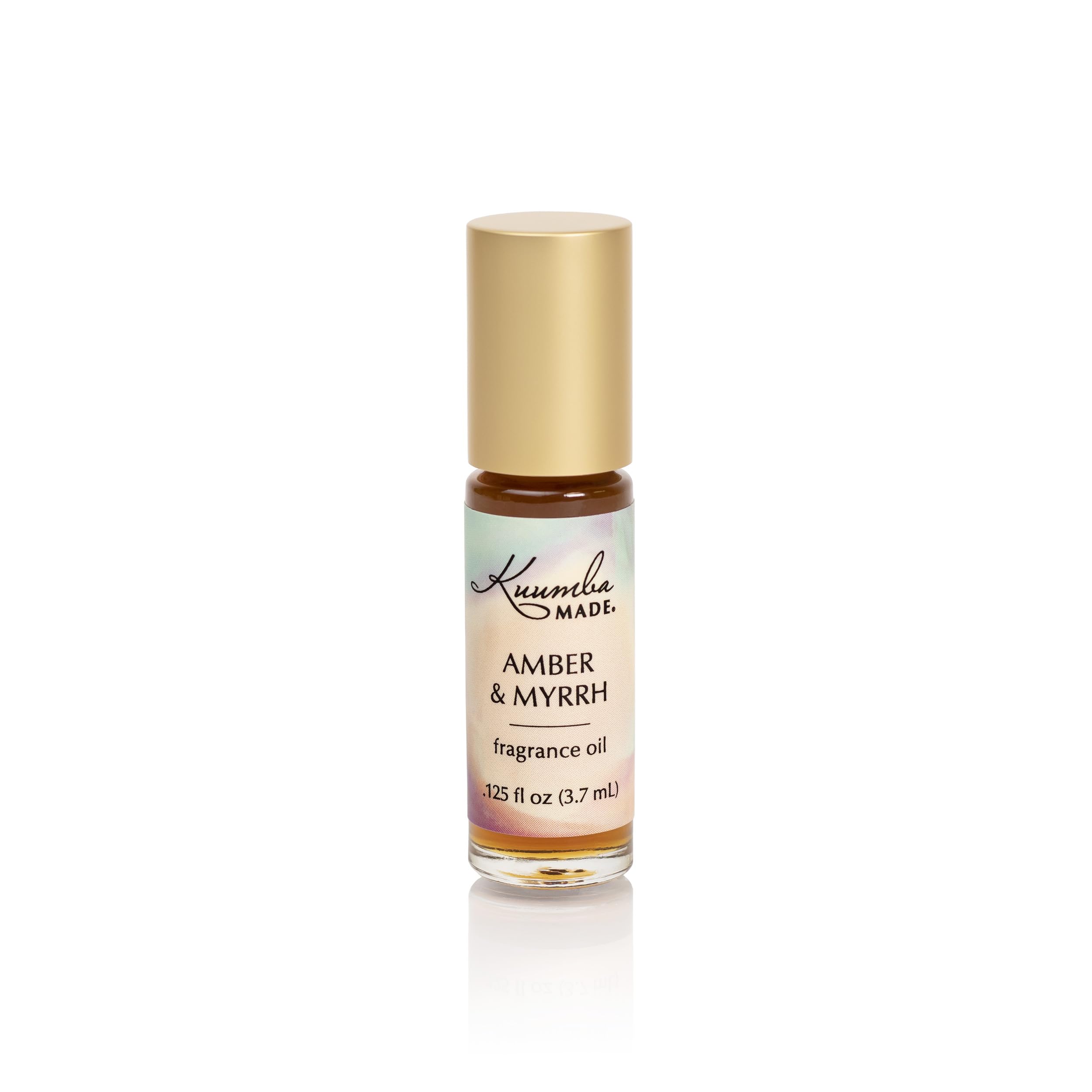 Kuumba Made Amber and Myrrh Exquisite Fragrance Oil | 0.125 Fl Oz | Notes of Sassafras, Bay Rum, and Frankincense | Clean, Long-