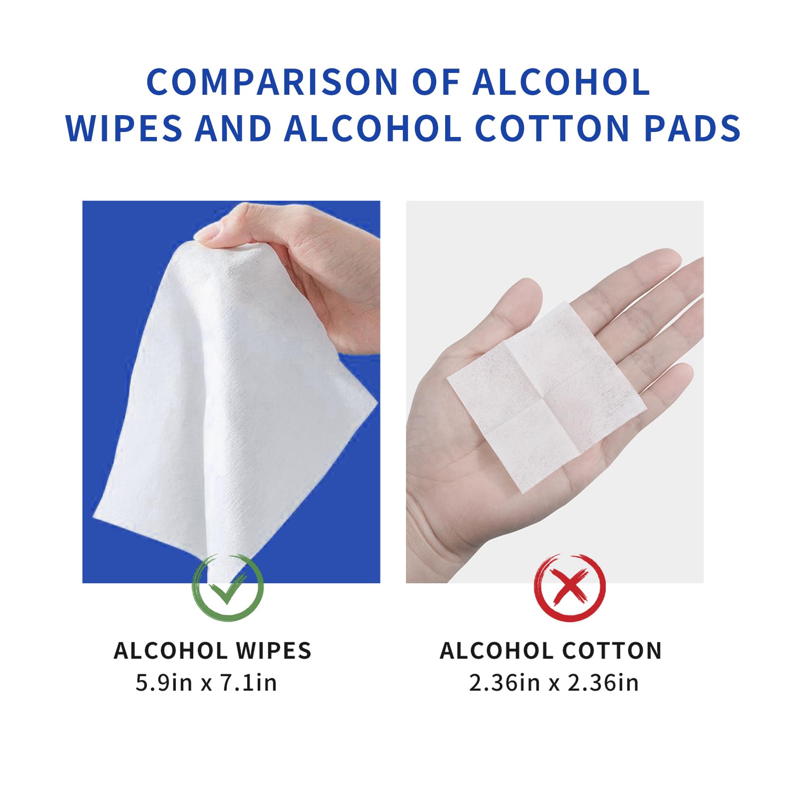 BBlove 75% Alcohol Unscented Sanitizer Wipes, Moisturizing Hand Sanitizing Wet Wipes with Aloe Vera, 200-Count Bulk Pack with Tr