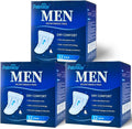 TIEJIANDAN Deodorizing Incontinence Pads for Men for Day & Night 0.68/4.06oz Professional Urine Shield,Mens Pads for Leakage 3 B
