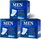 TIEJIANDAN Deodorizing Incontinence Pads for Men for Day & Night 0.68/4.06oz Professional Urine Shield,Mens Pads for Leakage 3 B