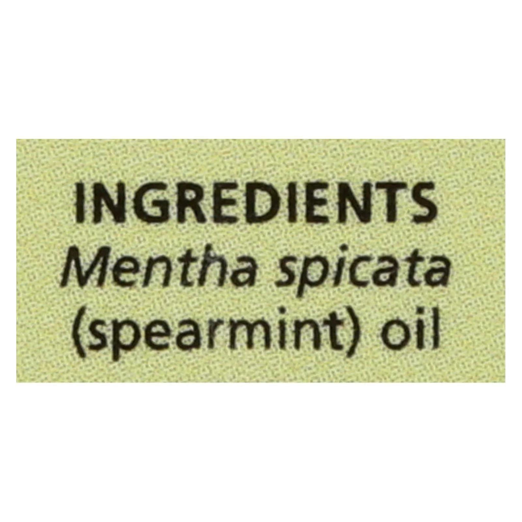 Aura Cacia Spearmint Essential Oil | GC/MS Tested for Purity | 15ml (0.5 fl. oz.)