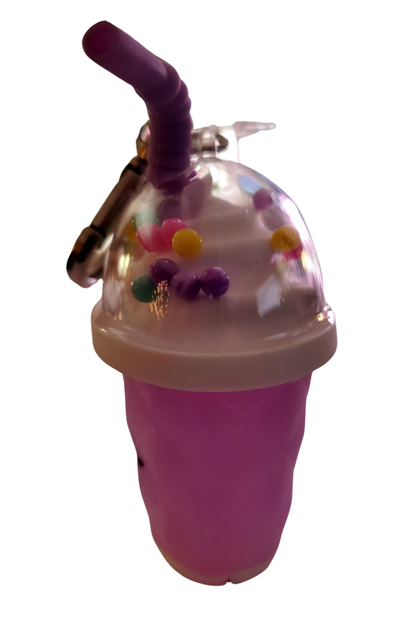 Bath and Body Works Purple Faceted Drink Cup Pocketbac Hand Sanitzer Holder