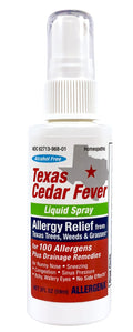 PROGENA Allergena Texas Cedar Fever (2 Fl Ounce Spray, Adult)