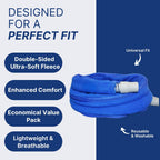 CPAP Hose Cover (6ft) - Compatible with ResMed, Fisher & Paykel and Other Tubes (Blue)