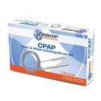 Kinship Comfort Brands CPAP Tube & Mask Cleaner Brush Kit | Flexible 7 foot brush easily coils for storage & 7 inch brush for st
