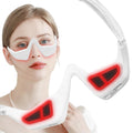 CNBHEABY UnderEye Red Light Therapy Device, 2 Modes Beauty Glasses Device with Eye Massage