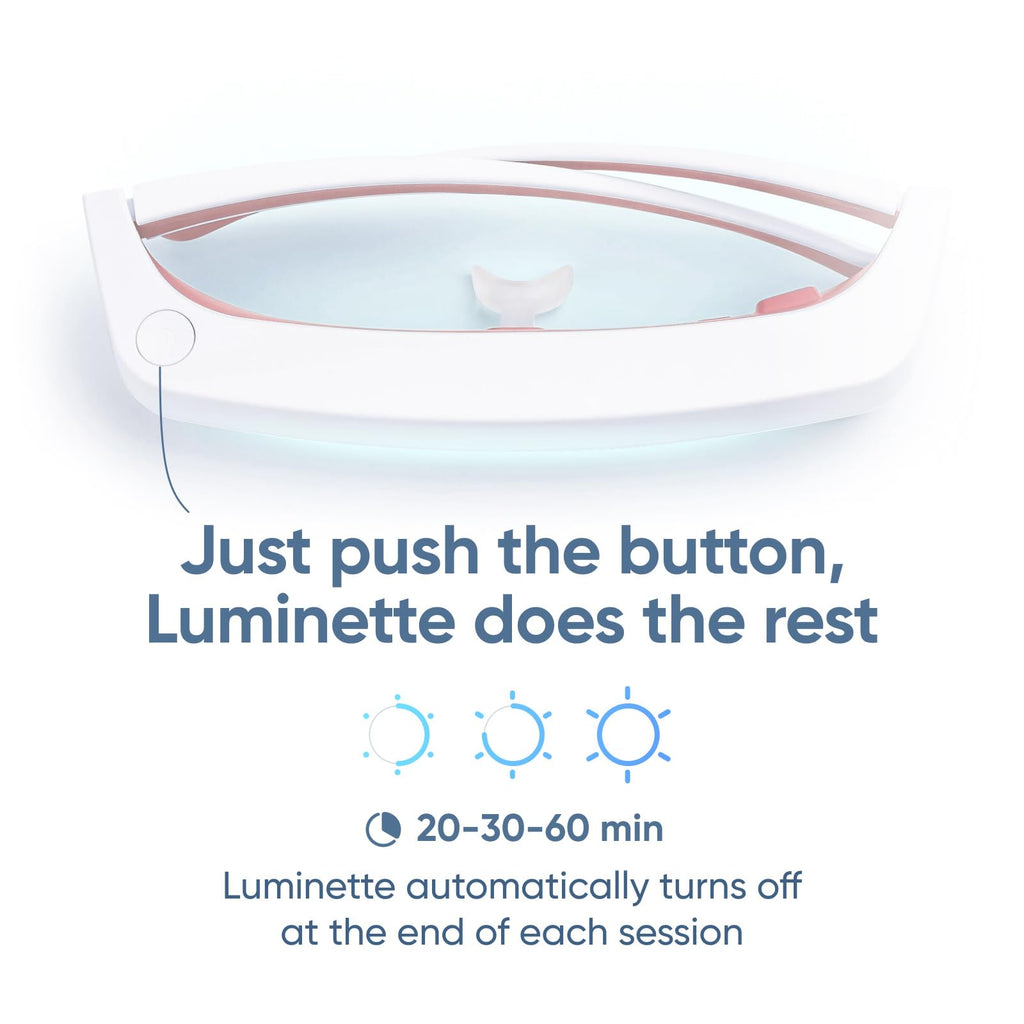 Luminette 3 Light Therapy Glasses - Wearable Happy Lamp - Natural Relief for Sleep Problems, Seasonal Mood Disorders and Jet lag
