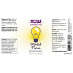 NOW Foods Mental Focus Oil Blend, 1 Fluid Ounce (2 Pack)
