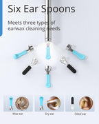 BEBIRD Ear Wax Removal Tool with HD Camera - R1 Upgraded Smart Visual Ear Cleaner with Otoscope, Ear Viewer with 6 LED Light & M