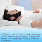 Forzacx Anti Snore Chin Strap - Breathable Chin Strap Snoring Solution, Effectively Reduce Snoring, Non-Stick Hair, Don't Fade -