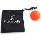ProsourceFit Lacrosse Massage Ball for Self-Myosfascial Release, Deep Tissue Massage, Muscle Mobility, Post-Workout Recovery