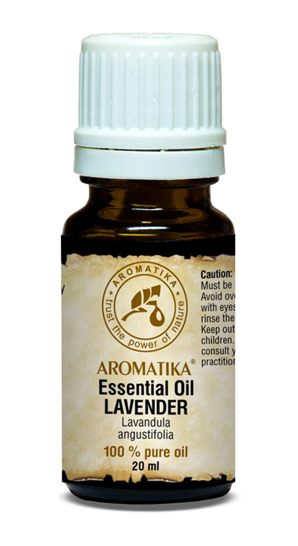 Lavender Essential Oils 0.68 Fl Oz - Lavanda Essential Oil - Lavandula Angustifolia - Bulgaria - 100% Pure - Beauty - Aromathera