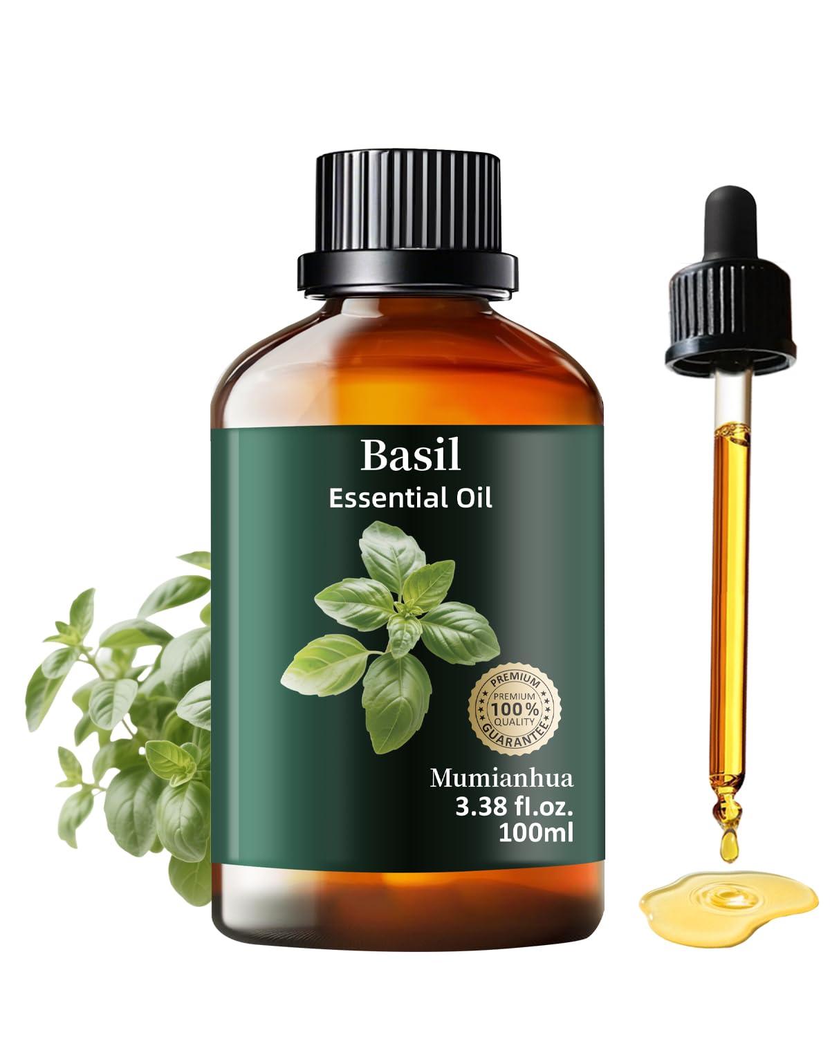 Mumianhua Litsea Cubeba Essential Oil 100% Pure Litsea Cubeba Oil Natural May Chang Essential Oil for Aroma & Diffusers, Massage