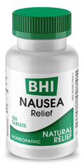 BHI Nausea Natural Relief 7 Multi-Symptom Homeopathic Active Ingredients Help Relieve Nausea, Vomiting, Bloating & Indigestion N
