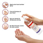 Latalia Hand Sanitizer Spray - Pack of 96 Unscented Spray Hand Sanitizer for Hands (6.67 fl. oz)