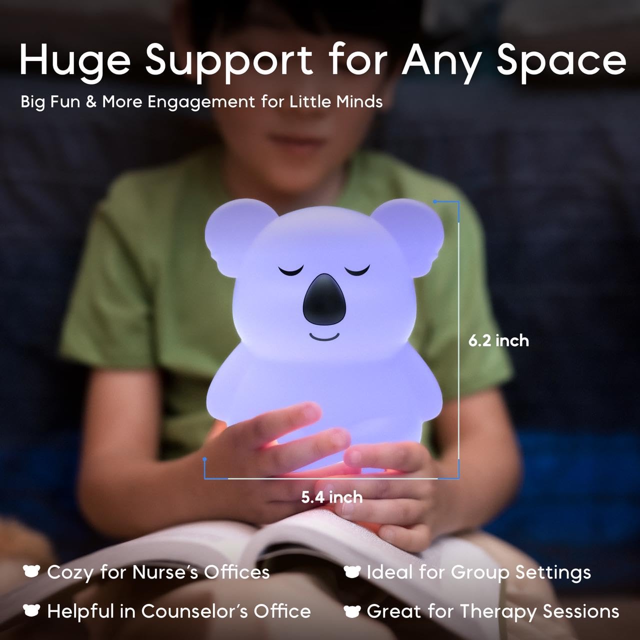 Breathing Pal Plus  'Kyle ' - Mindfulness Breathing Light, Guided Visual Meditation Breathing Light, Anxiety Relief Items for Ca