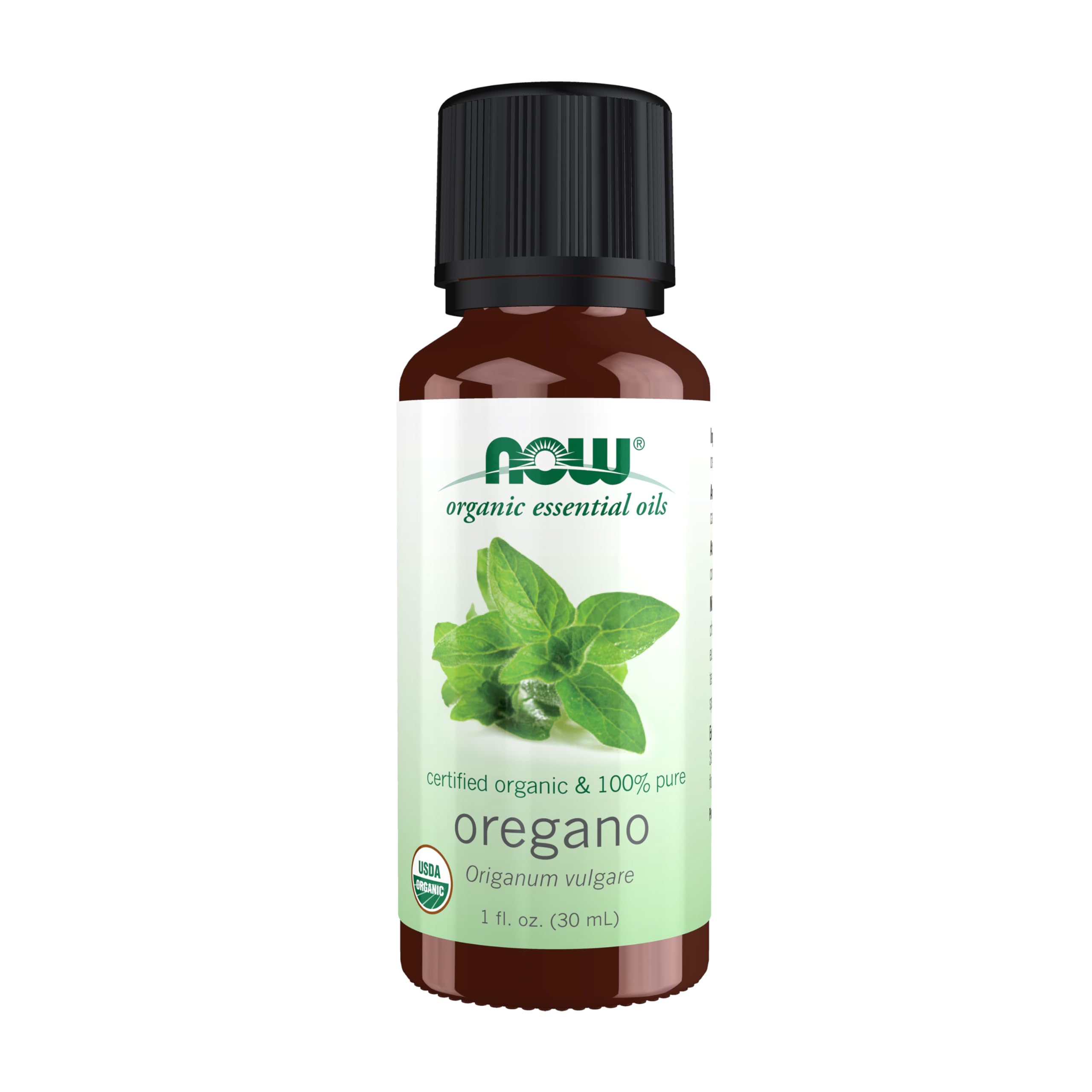 NOW Foods Essential Oils, Organic Oregano Oil, Comforting Aromatherapy Scent, Steam Distilled, 100% Pure, Vegan, Child Resistant