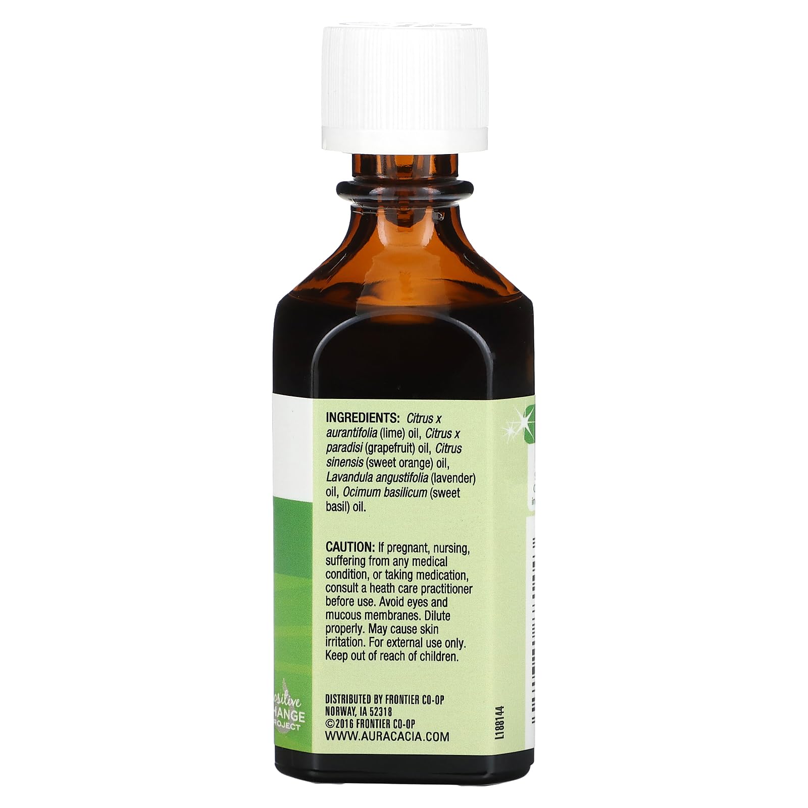 Aura Cacia Keep it Fresh Essential Oil Blend for Home Care, 2 Fluid Ounce