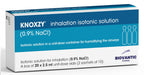 KNOXZY Isotonic Sodium Chloride Solution 0.9% - Inhalation Solution for Humidifying The Airways - 20 X 2.5 ml Unit Dose Vials