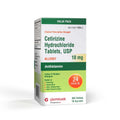Glenmark Therapeutics 24-Hour Allergy Medicine, Cetirizine HCl USP, Antihistamine for Pollen, Hay Fever, Dry, Itchy Eyes, Allerg
