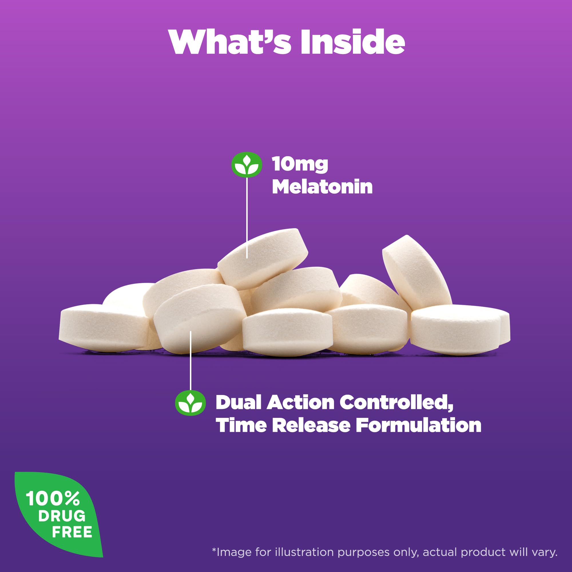 Natrol Advanced Sleep Melatonin 10mg, Dietary Supplement for Restful Sleep, Time Release Melatonin Tablets, 60 Time-Release Tabl