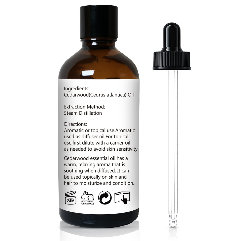 GM Gumili Cedarwood Essential Oil for Diffuser Skin Hair Holiday Home Care