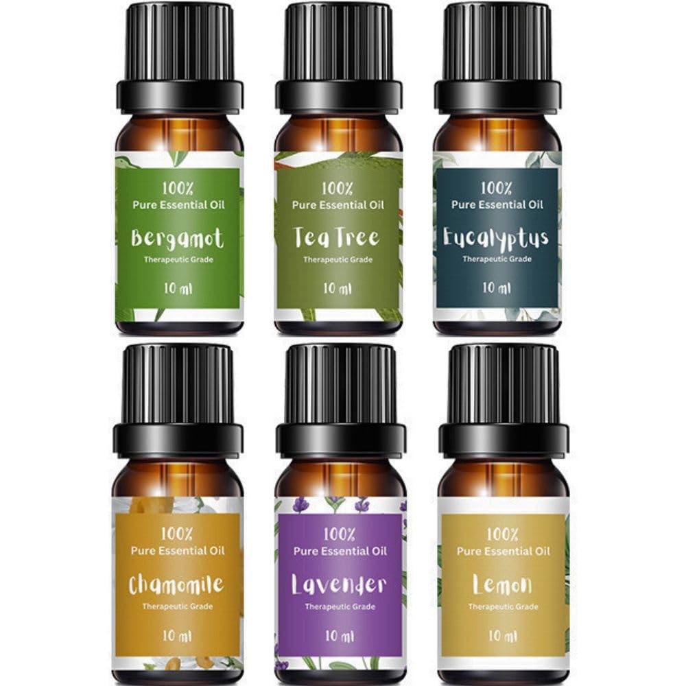 Essential Oils for Laundry | 100% Pure Therapeutic Grade Aromatherapy Essential Oil Set - Top 6 | Dryer Balls, Diffusers, Soaps,